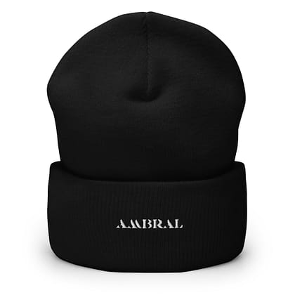 Bonnet AMBRAL avec logo brodé